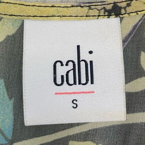 Cabi | Osaka Nights Floral Ruffle Blouse Size Small - Picture 11 of 12